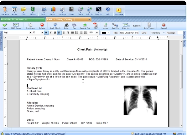 A.I.Med EHR Software EHR and Practice Management Software