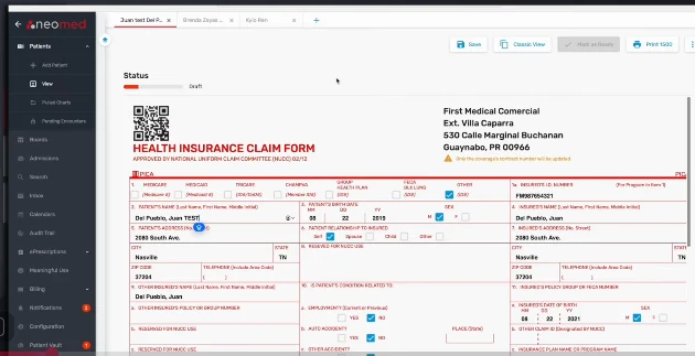 NeoMed EHR Software EHR and Practice Management Software