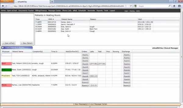 eHealth Files EHR Software EHR and Practice Management Software