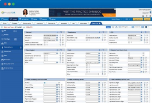 EMR Software Interface