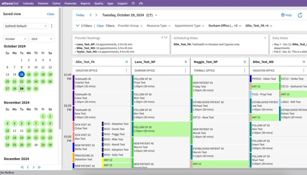 athenaOne EHR Software EHR and Practice Management Software