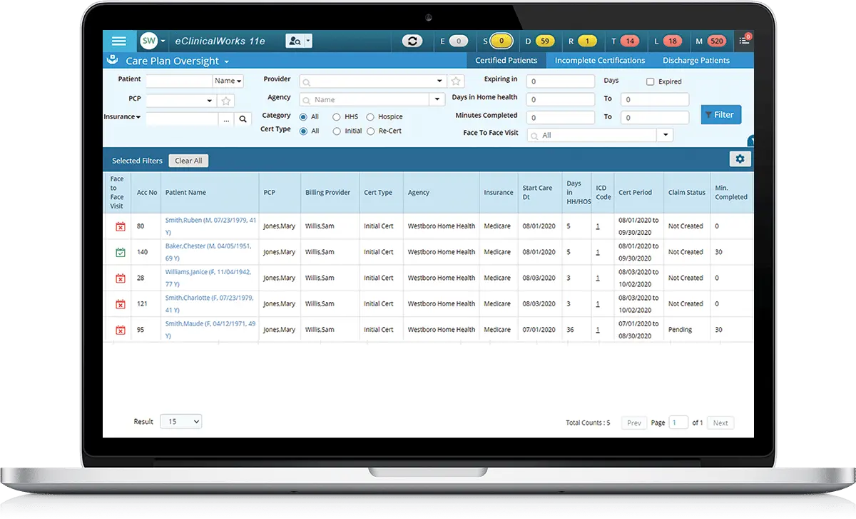 eClinicalWorks EHR Software EHR and Practice Management Software