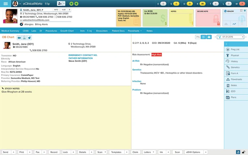eClinicalWorks EHR Software EHR and Practice Management Software