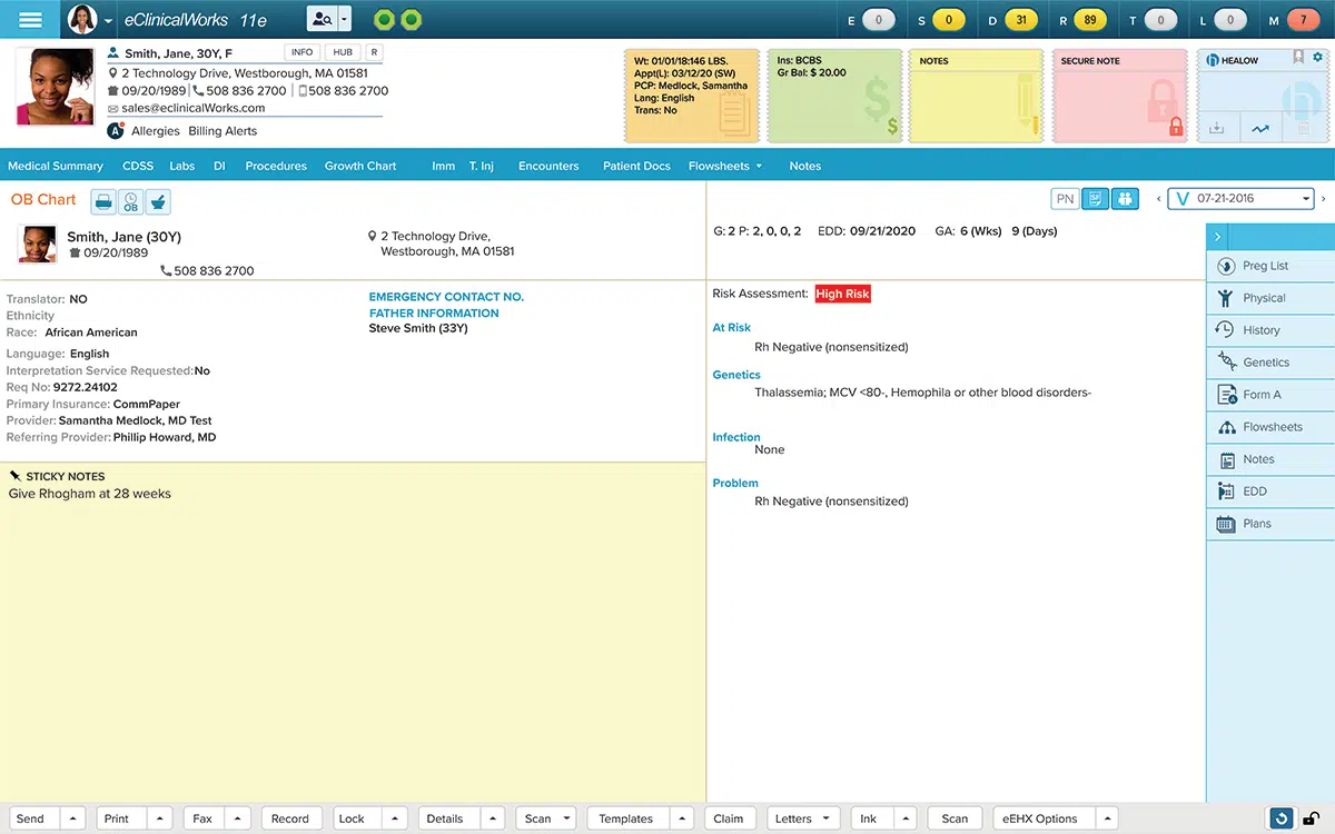 eClinicalWorks EHR Software EHR and Practice Management Software