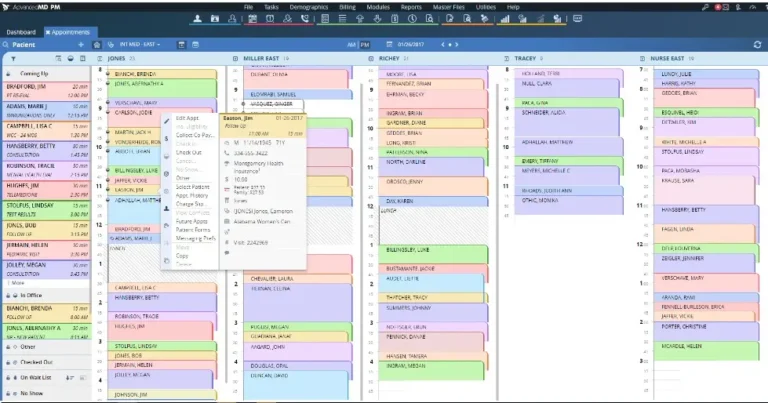 AdvancedMD EMR & Practice Management Software Scheduling Details