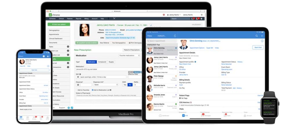 DrChrono EMR Software EHR and Practice Management Software