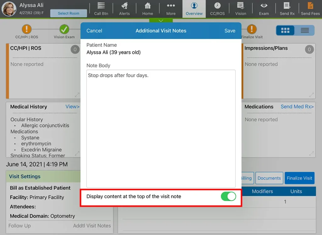 Eyefinity EHR Software EHR and Practice Management Software