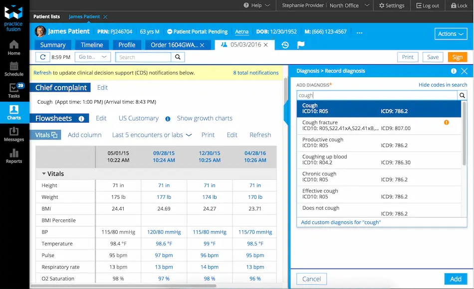 Practice Fusion EHR Software EHR and Practice Management Software
