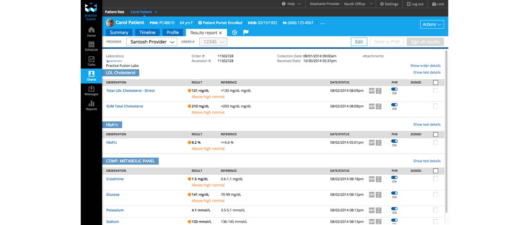 Practice Fusion EHR Software EHR and Practice Management Software
