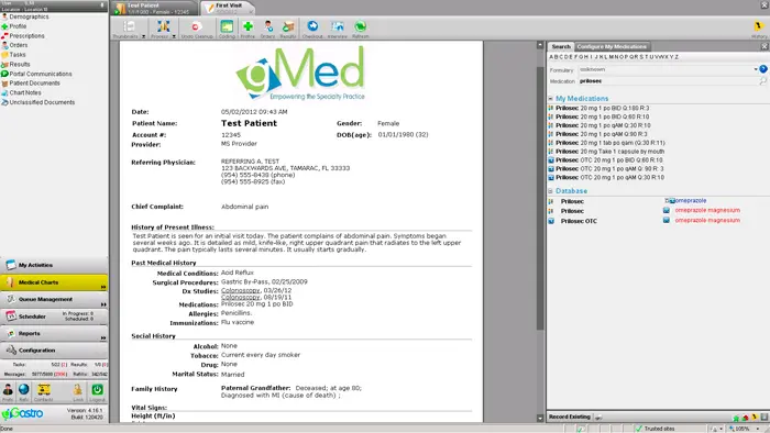 gGastro EMR-Practice-Management-Software