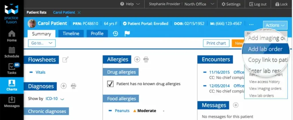 Practice Fusion EHR Software EHR and Practice Management Software
