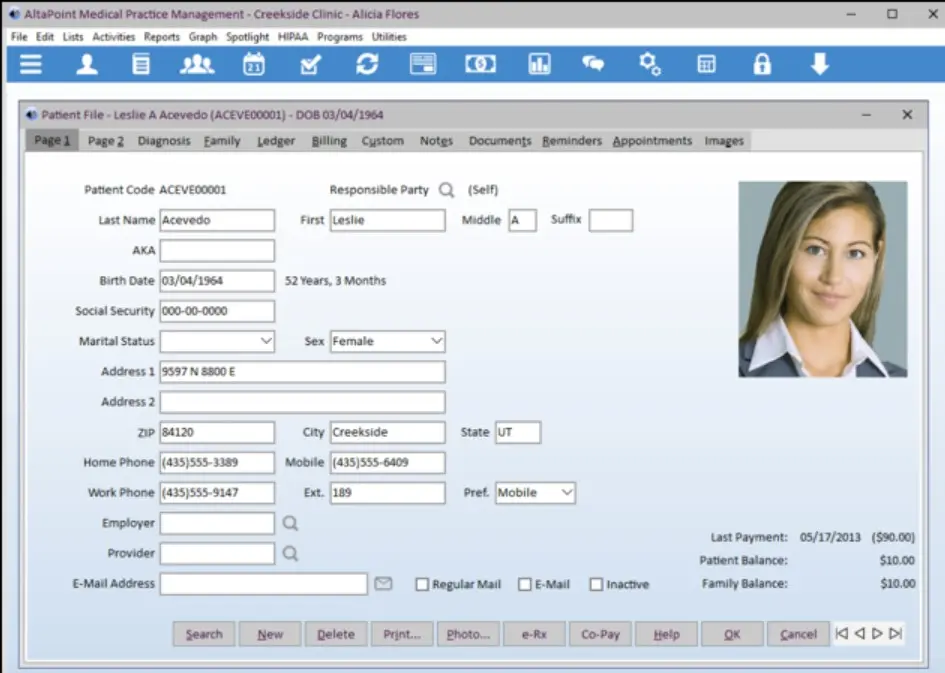 AltaPoint EHR Software EHR and Practice Management Software