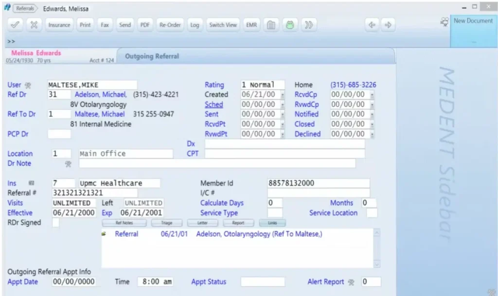 MEDENT EHR Software EHR and Practice Management Software