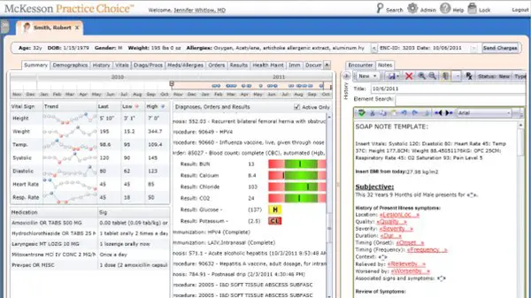 Mckesson Practice Choice EHR Software EHR and Practice Management Software