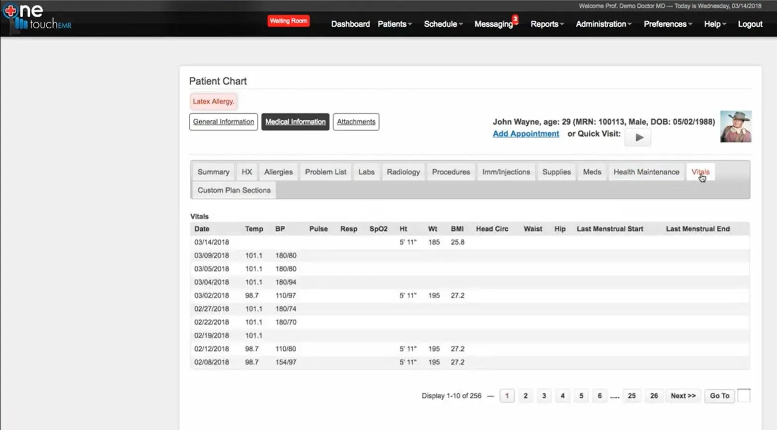 OneTouch EMR Software EHR and Practice Management Software
