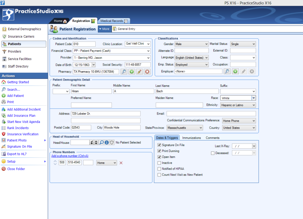 Practice Studio EHR Software EHR and Practice Management Software