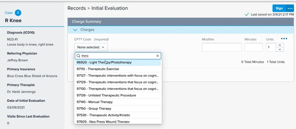 WebPT EMR Software EHR and Practice Management Software