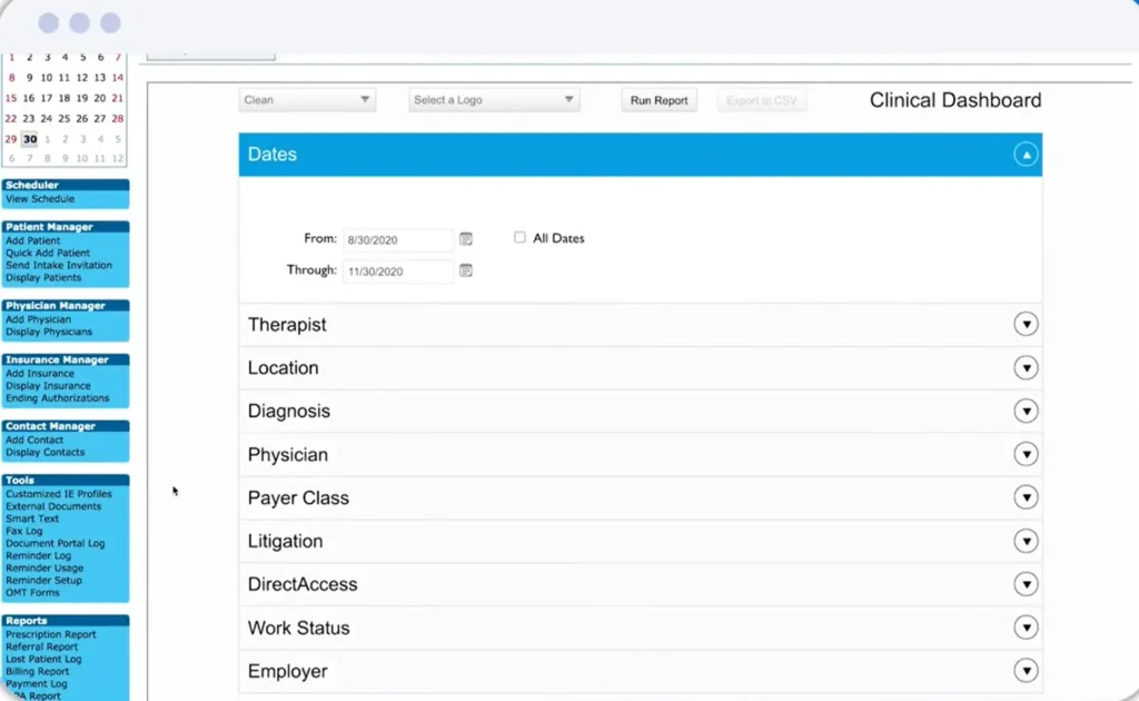WebPT EMR Software EHR and Practice Management Software