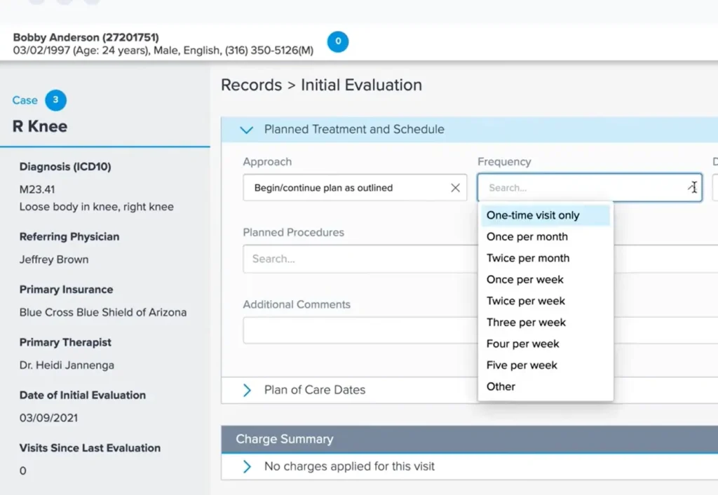 WebPT EMR Software EHR and Practice Management Software