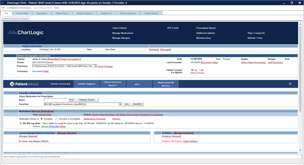 ChartLogic EHR Software EHR and Practice Management Software
