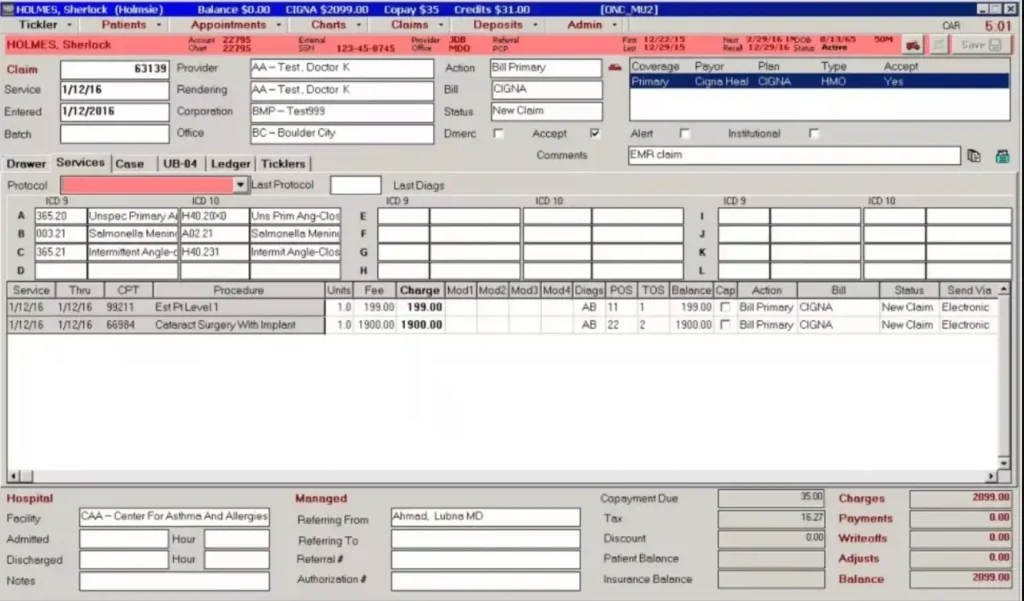 MDoffice EMR Software EHR and Practice Management Software