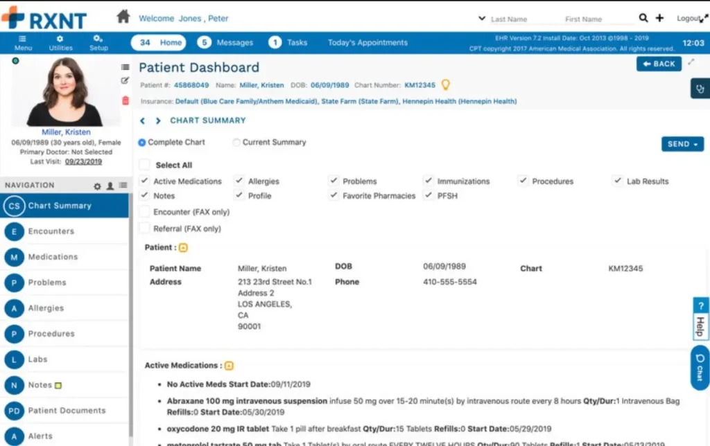 RXNT EMR Software EHR and Practice Management Software