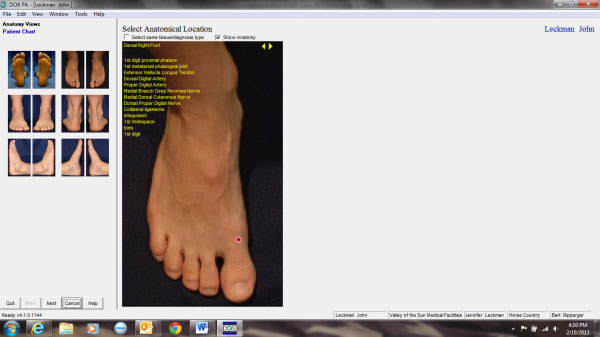DOX Podiatry EMR Software EHR and Practice Management Software
