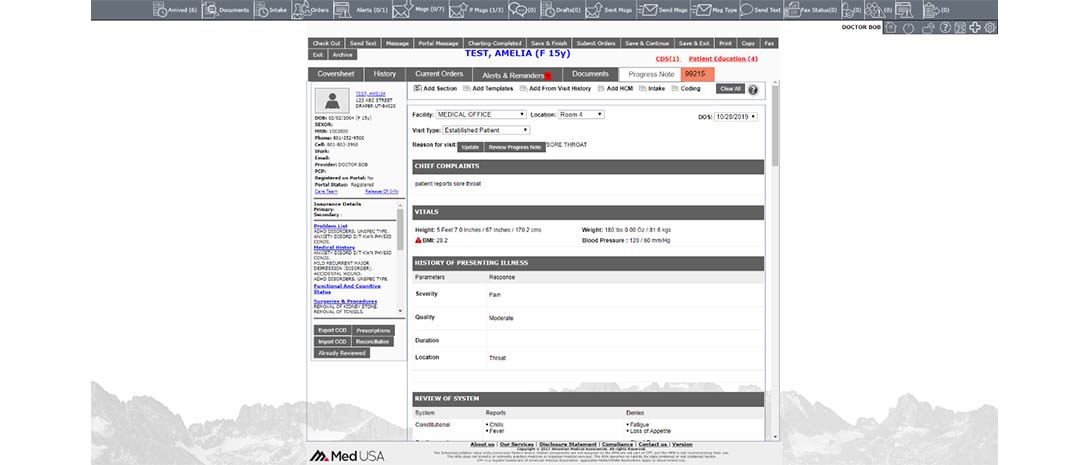 Med Prime EHR Software EHR and Practice Management Software