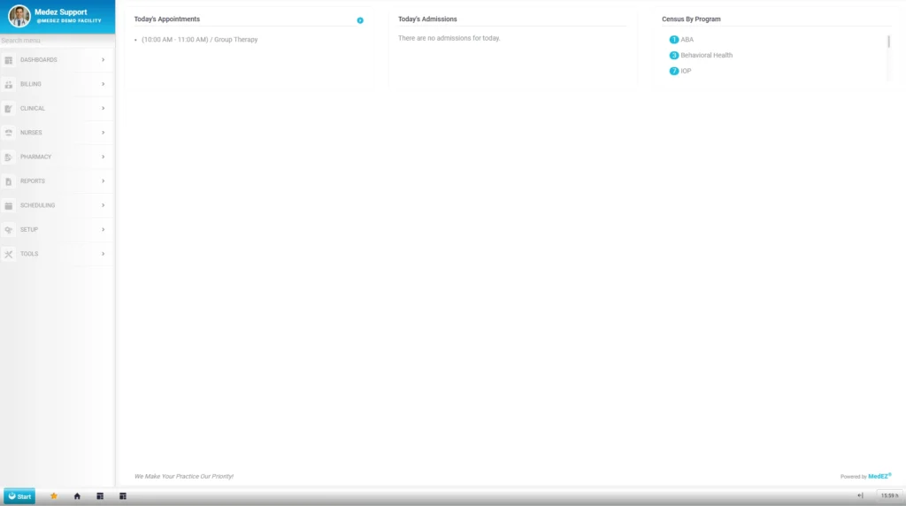 MedEZ EMR Software EHR and Practice Management Software