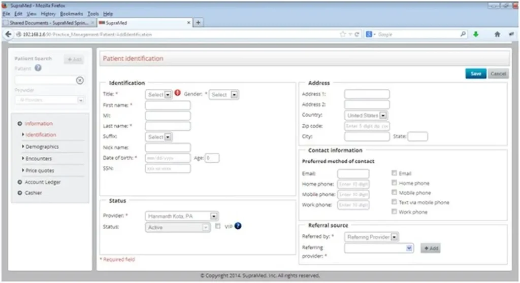 SupraMed EHR Software EHR and Practice Management Software