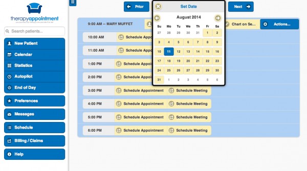 TherapyAppointment EMR Software EHR and Practice Management Software