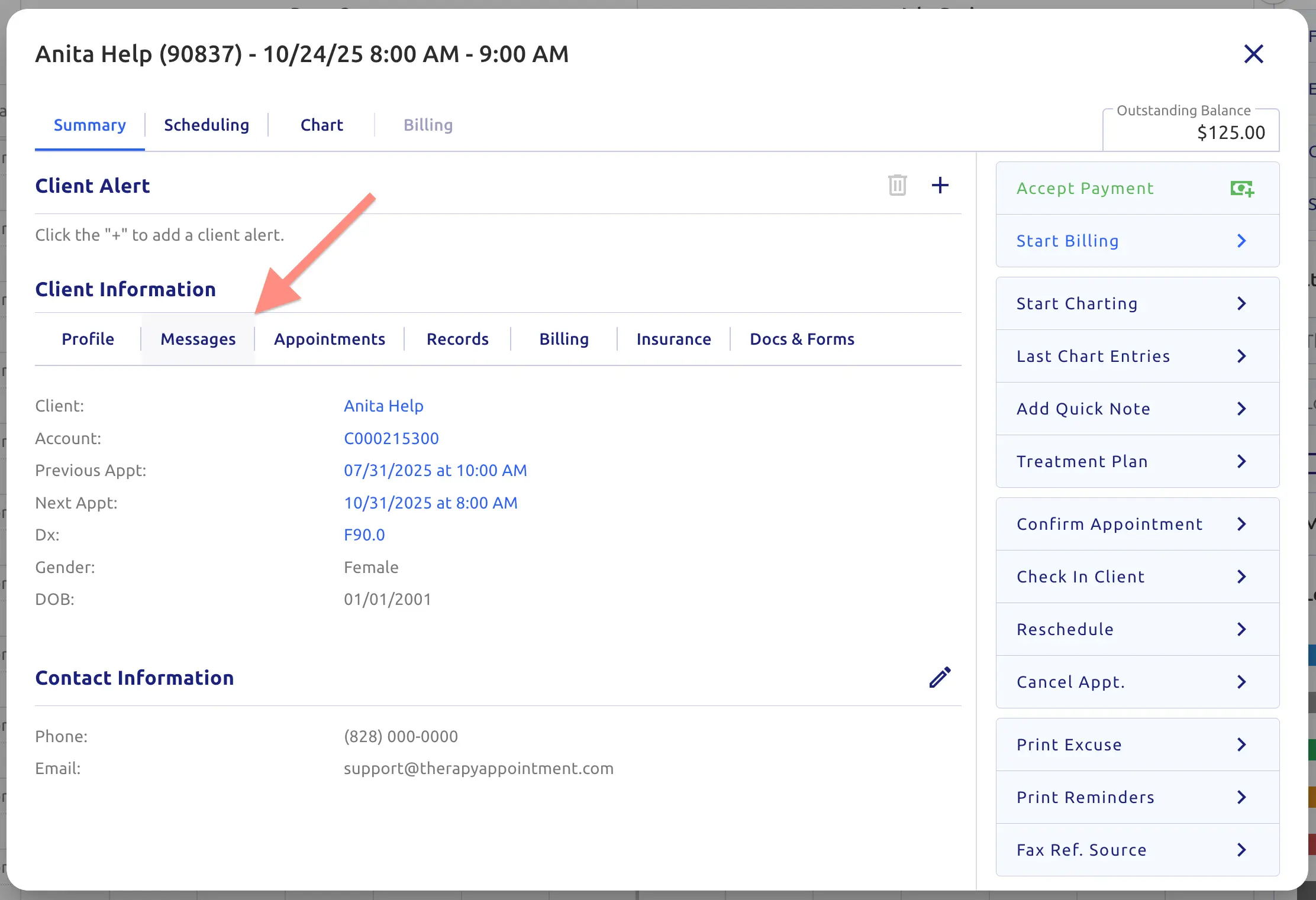 TherapyAppointment EMR Software EHR and Practice Management Software