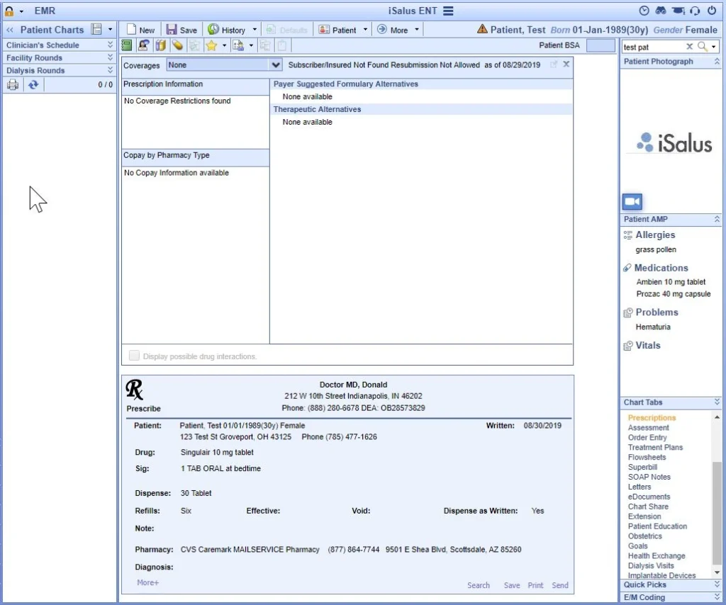 iSalus EMR Software EHR and Practice Management Software