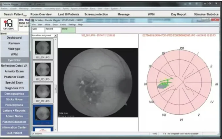ifa-EMR Software -Ophthalmology EHR Software - Eye Draw software