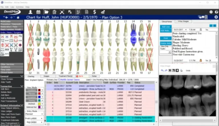 Dentimax EMR Practice Management Software Notes