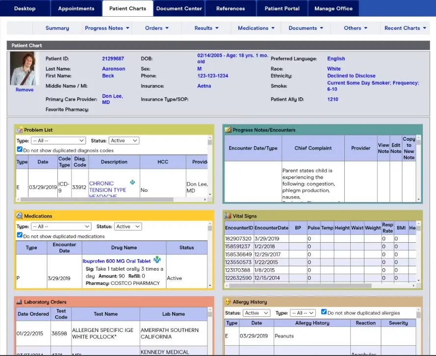 EHR 24-7 Software EHR and Practice Management Software