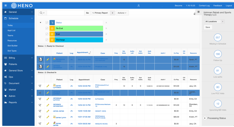 HENO EMR Software EHR and Practice Management Software