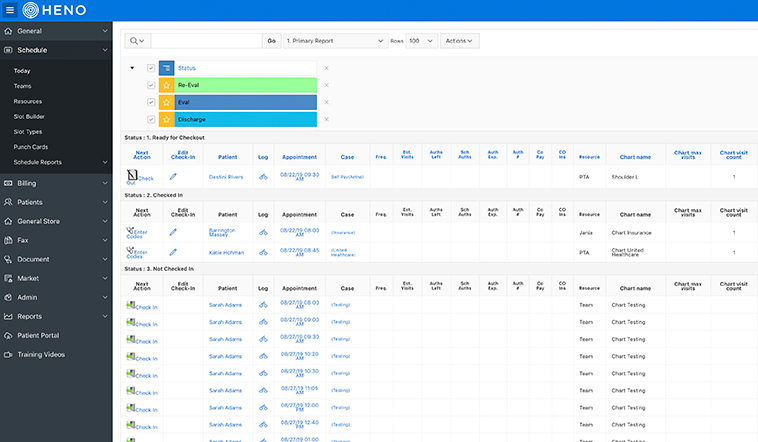 HENO EMR Software EHR and Practice Management Software
