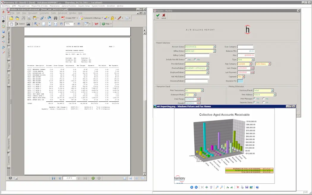 Harmony e/Notes EHR Software EHR and Practice Management Software