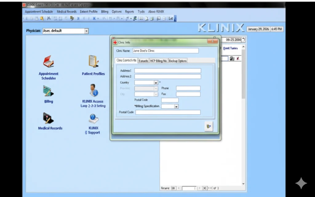 Klinix Medical Billing Software EHR and Practice Management Software