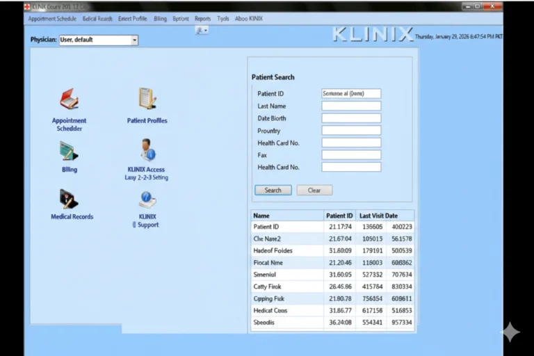 Klinix-Medical-Billing-System