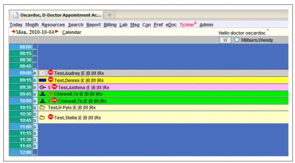 OSCAR EMR Software EHR and Practice Management Software