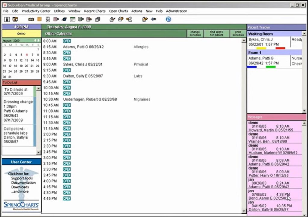 SpringChart EMR Software EHR and Practice Management Software
