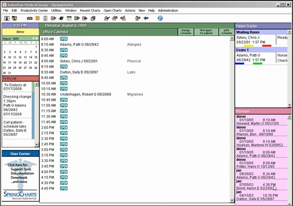SpringChart EMR Software EHR and Practice Management Software