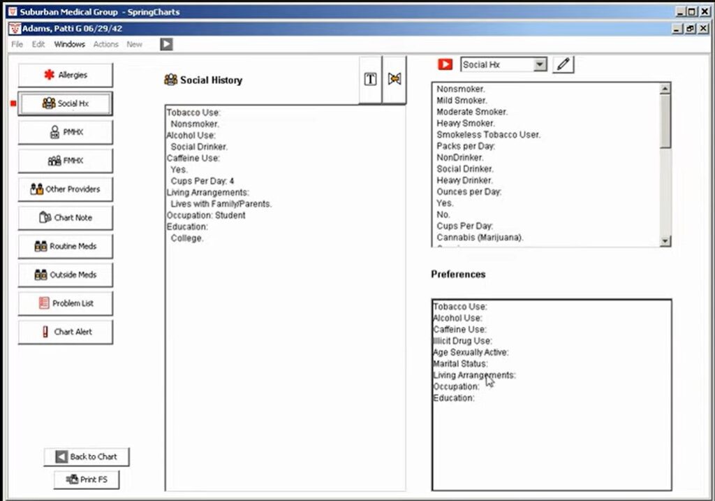 SpringChart EMR Software EHR and Practice Management Software