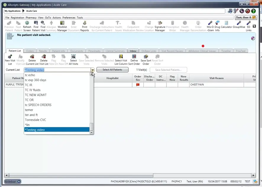 Sunrise Ambulatory Care by Allscripts EMR Software EHR and Practice Management Software