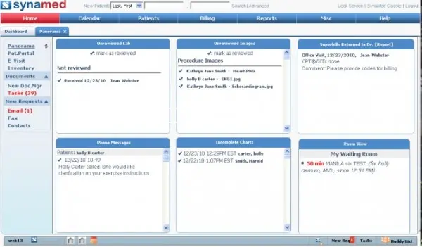 SynaMed EHR Software EHR and Practice Management Software