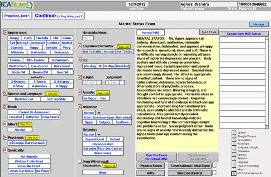 ICANotes EMR Software EHR and Practice Management Software
