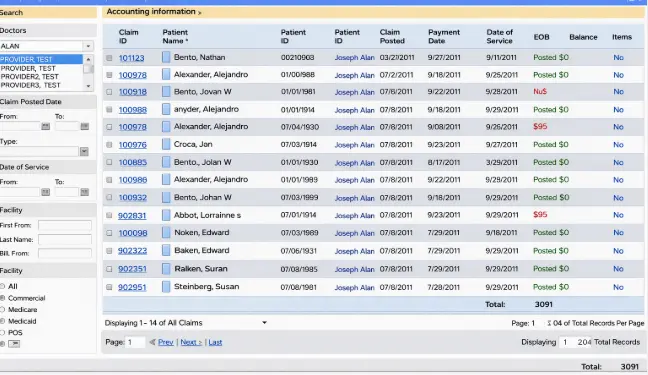 Physicians Office Software EHR and Practice Management Software