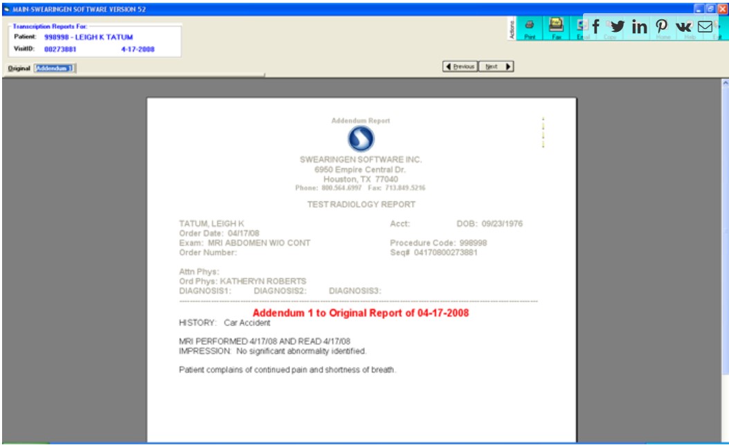 RISynergy Software EHR and Practice Management Software